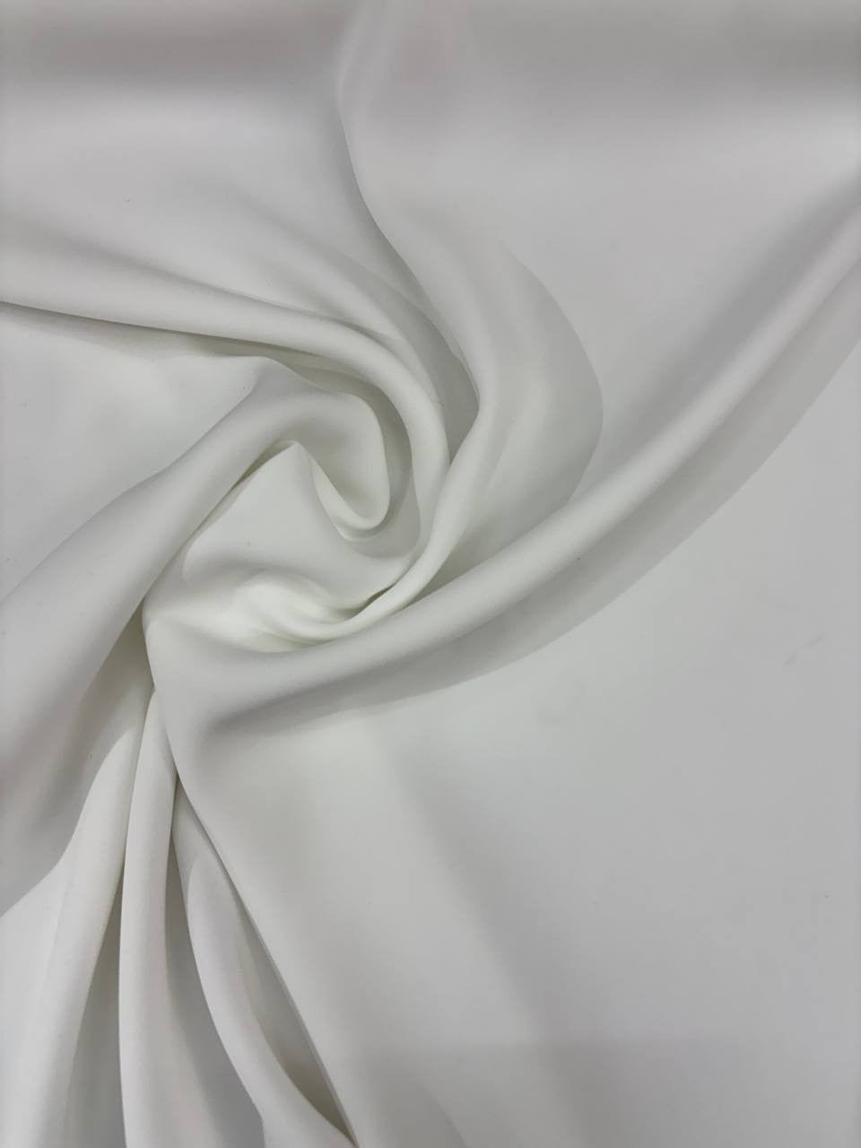 Cady Fluido Morbido Stretch Bianco