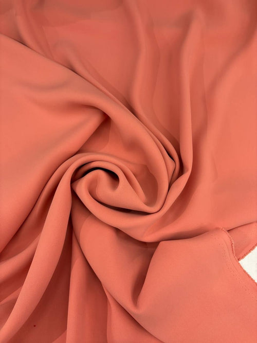 Cady Fluido Morbido Stretch Arancio - WorldTessuti