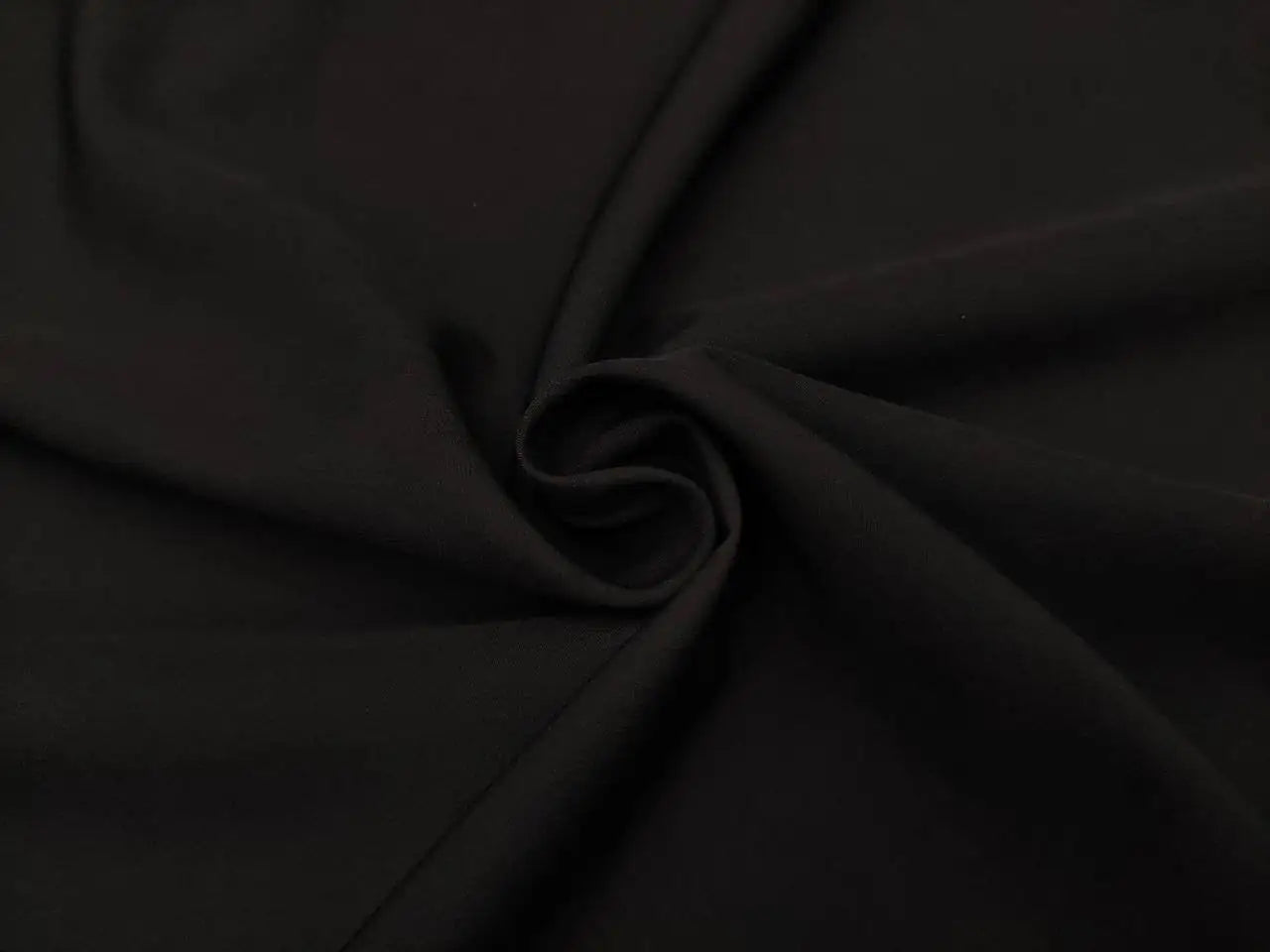 Cady Fluido Morbido Stretch Nero - WorldTessuti