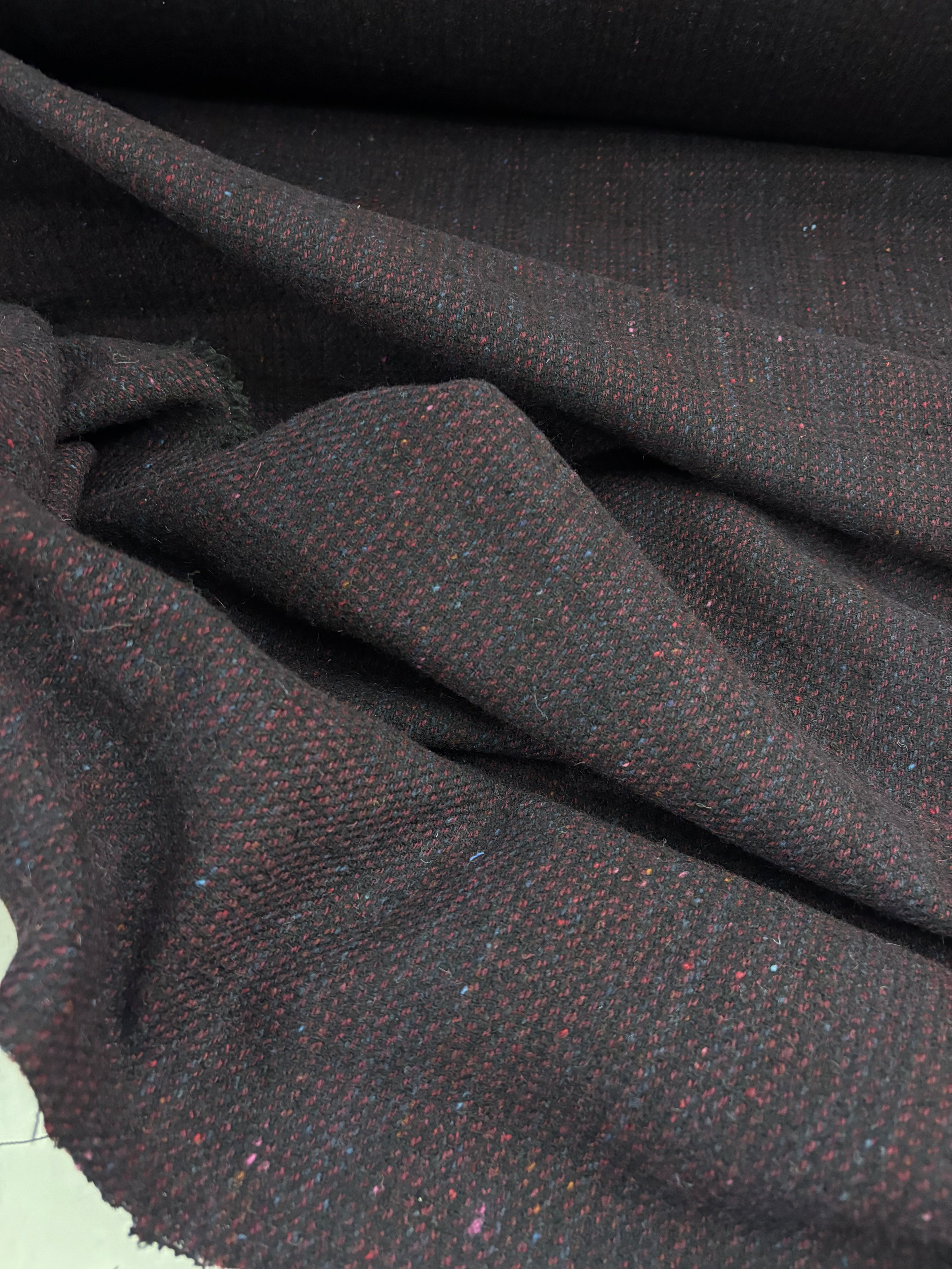 Tessuto Lana Multicolore Benetton