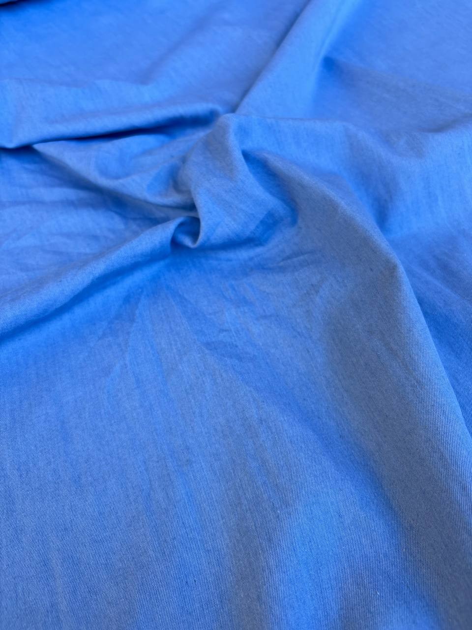 Tessuto Jeans Cambrè Chambray Leggero