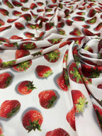 Satin Fragola - WorldTessuti