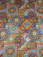 Satin Sicily Maiolica Brancaccio Scampolo 3,00x1,50 - WorldTessuti