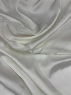 Satin Di Viscosa Bianco SOTTOPREZZO - WorldTessuti