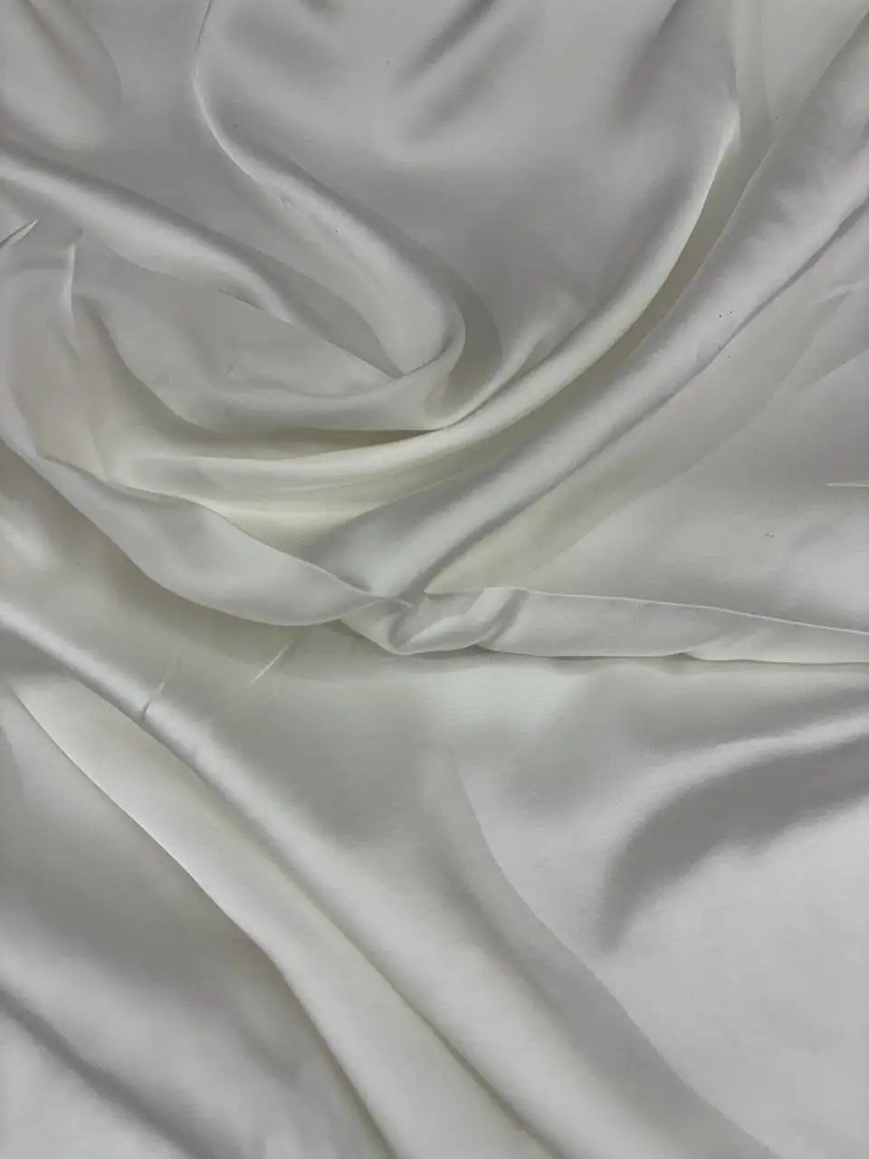 Satin Di Viscosa Bianco SOTTOPREZZO - WorldTessuti