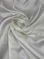 Satin Di Viscosa Bianco SOTTOPREZZO - WorldTessuti