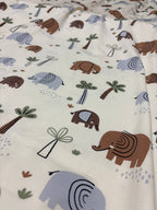 Jersey Di Cotone Elefante TROPICAL - WorldTessuti