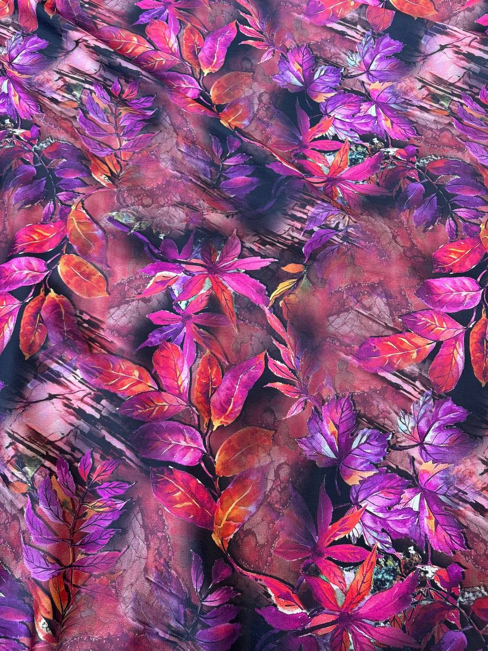 Satin Jungle Sfumato TOKYO Scampolo 3,00x1,50 - WorldTessuti