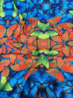 Satin Farfalle 3D 3,00x1,50 - WorldTessuti