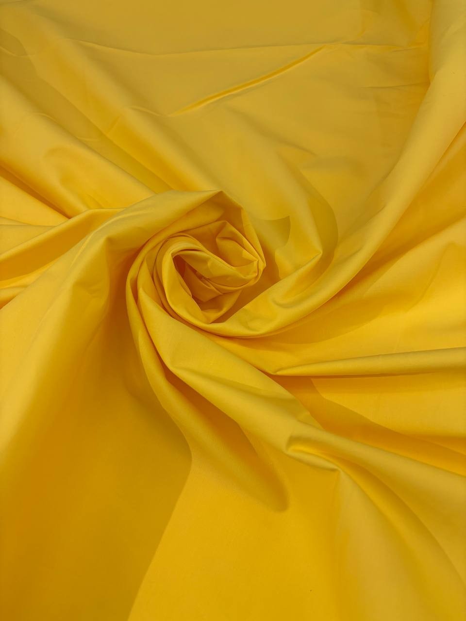 Cotone ALBA Popeline  Giallo Elastico