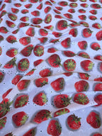 Pizzo Sangallo Fragole - WorldTessuti