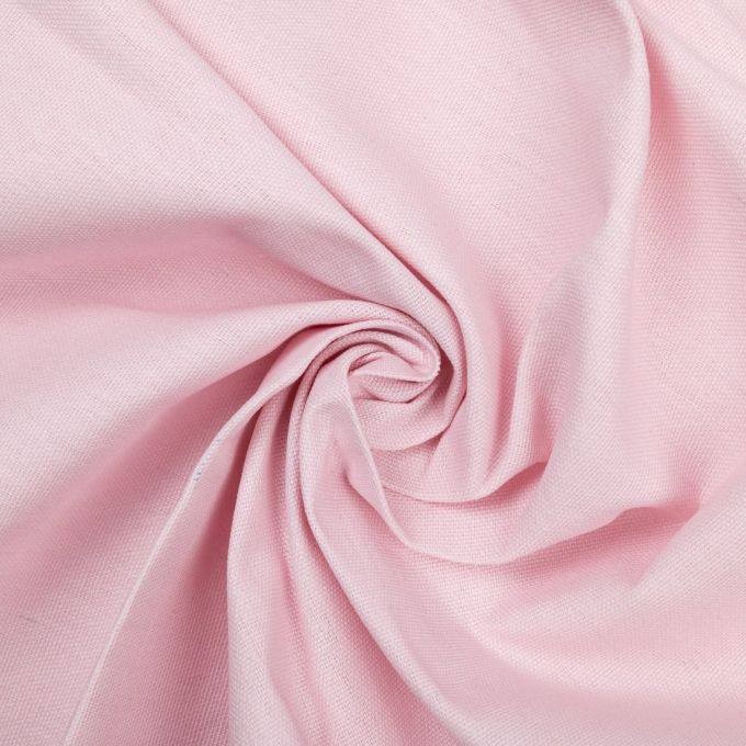 Cotone ALBA Popeline Rosa Chiaro Elastico
