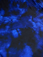 Lycra Sfumata Maltinta Blu Nera - WorldTessuti