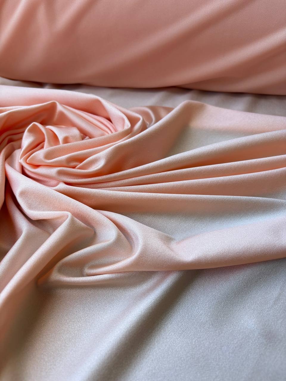 Lycra Tinta unita Rosa Carne Chiara Lucida
