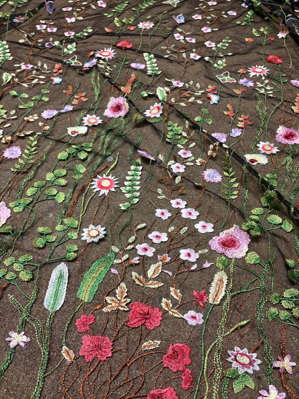 Tulle Elastico Fantasia Primavera