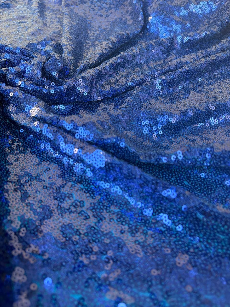 Pailettes Blu Cina