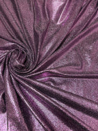 Maglia Disco Glitter Prugna - WorldTessuti