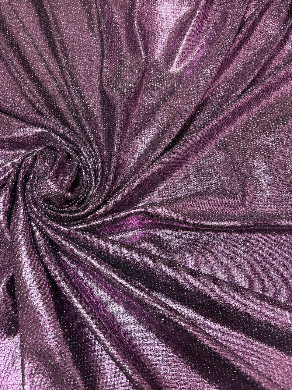 Maglia Disco Glitter Prugna