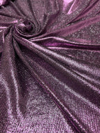 Maglia Disco Glitter Prugna - WorldTessuti