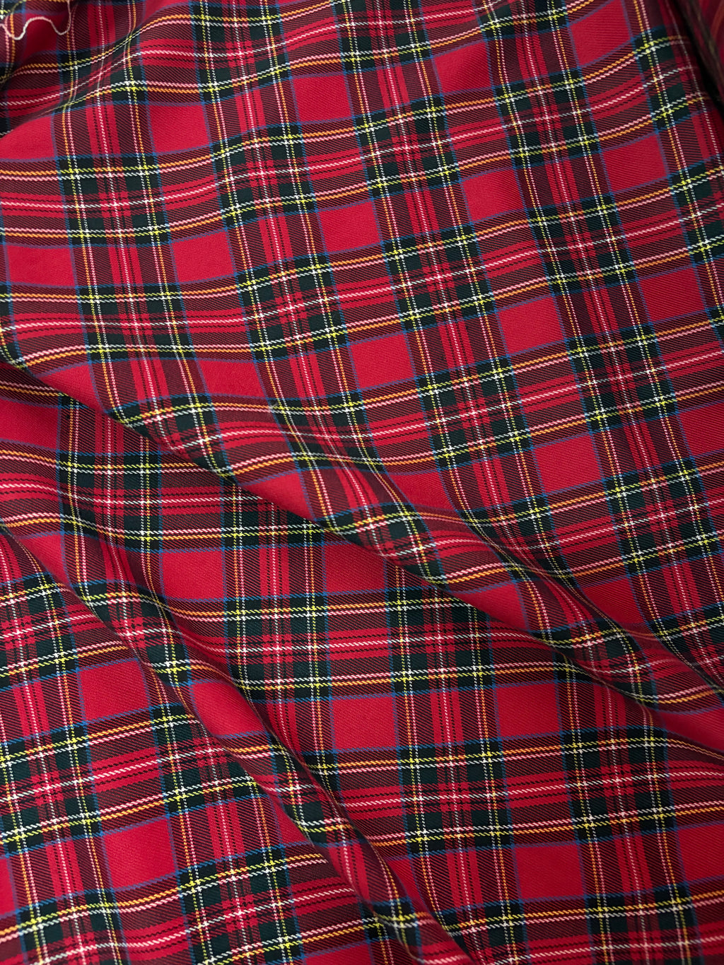 Tartan Scozzese Classic Piccolo Rosso Verde Nero Righetto blu