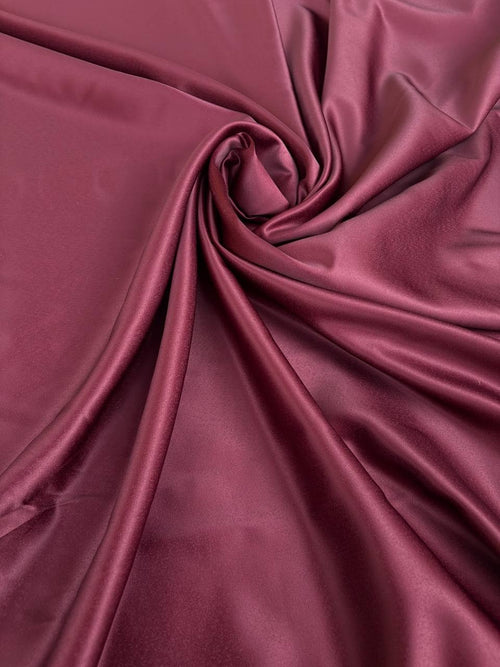 Duchesse Tessuto Unito Jouy Bordeaux - WorldTessuti