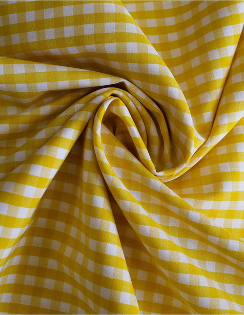 Tessuto Zephir Quadrettino Cotone 150H. - WorldTessuti