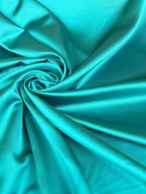 Duchesse Rasone Elastica Verde Smeraldo (SOTTOPREZZO) - WorldTessuti