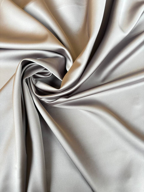 Duchesse Rasone Elastica Grigio Medio (SOTTOPREZZO) - WorldTessuti