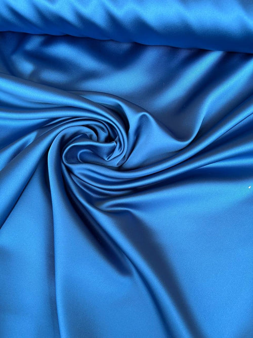 Duchesse Rasone Elastica Blu Royal (SOTTOPREZZO) - WorldTessuti