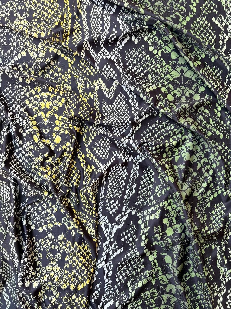 Lycra Pitonato Green