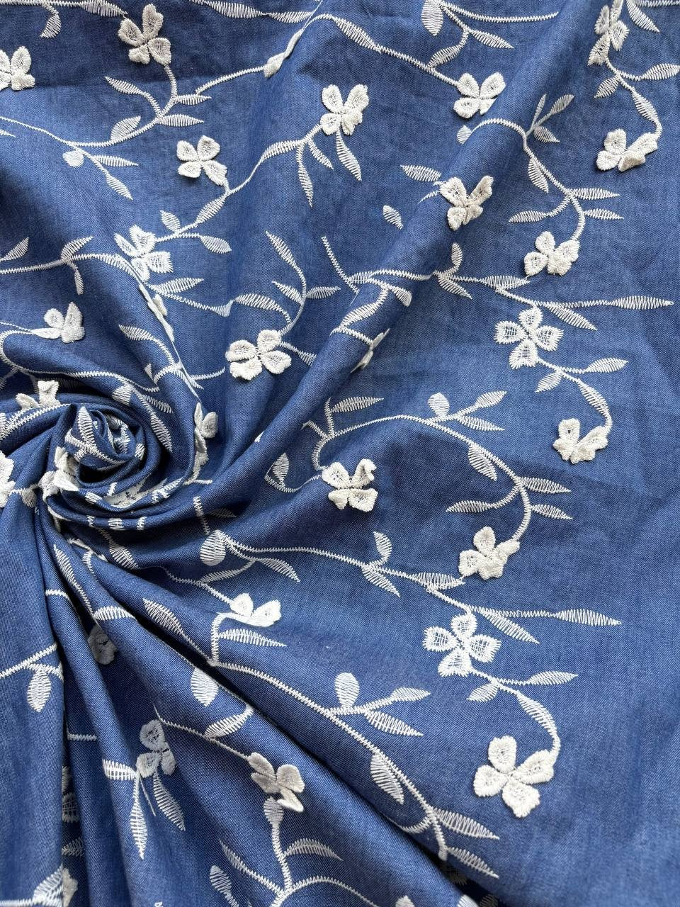Jeans chambray Ricamato Eden