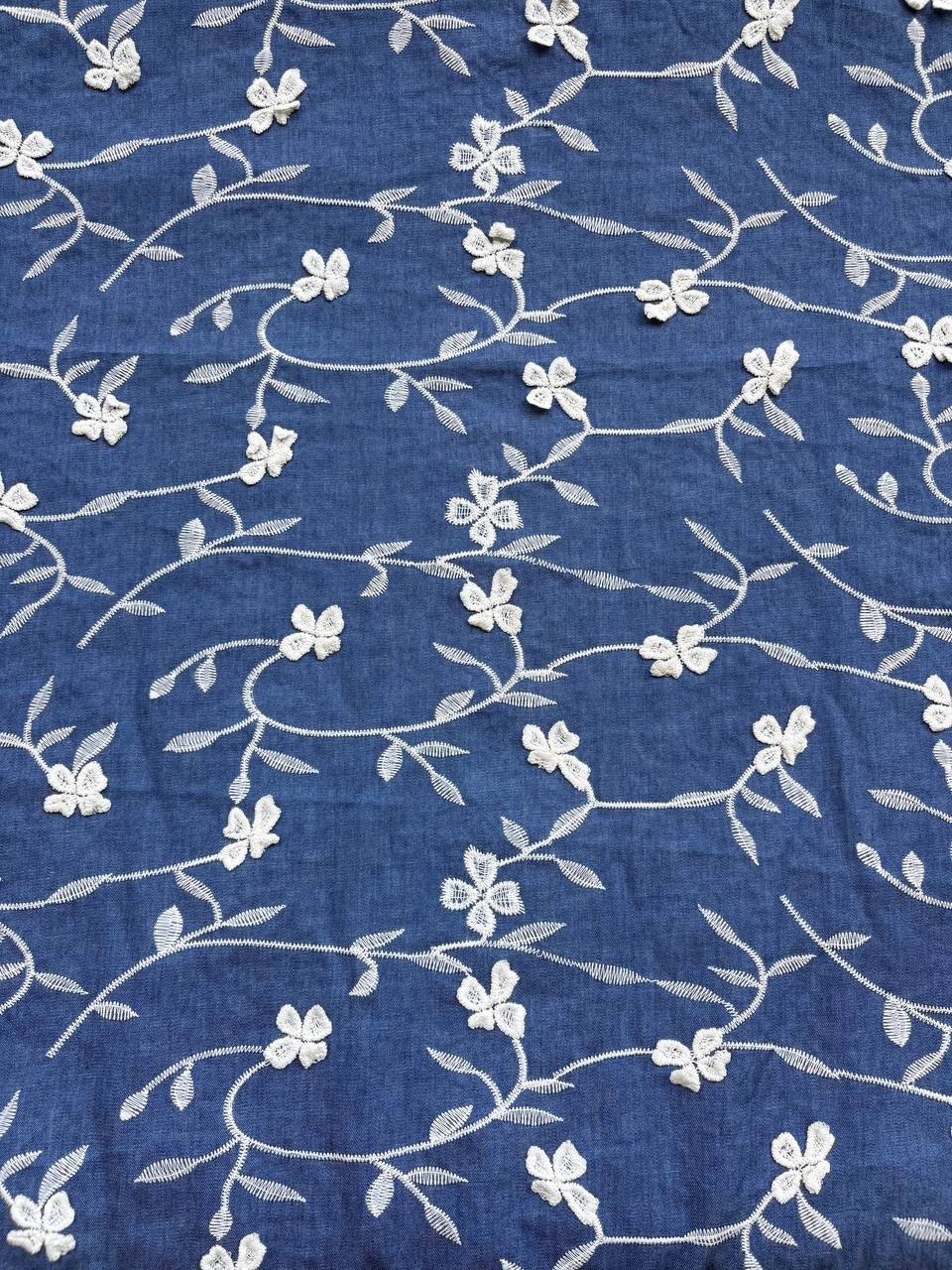 Jeans chambray Ricamato Eden
