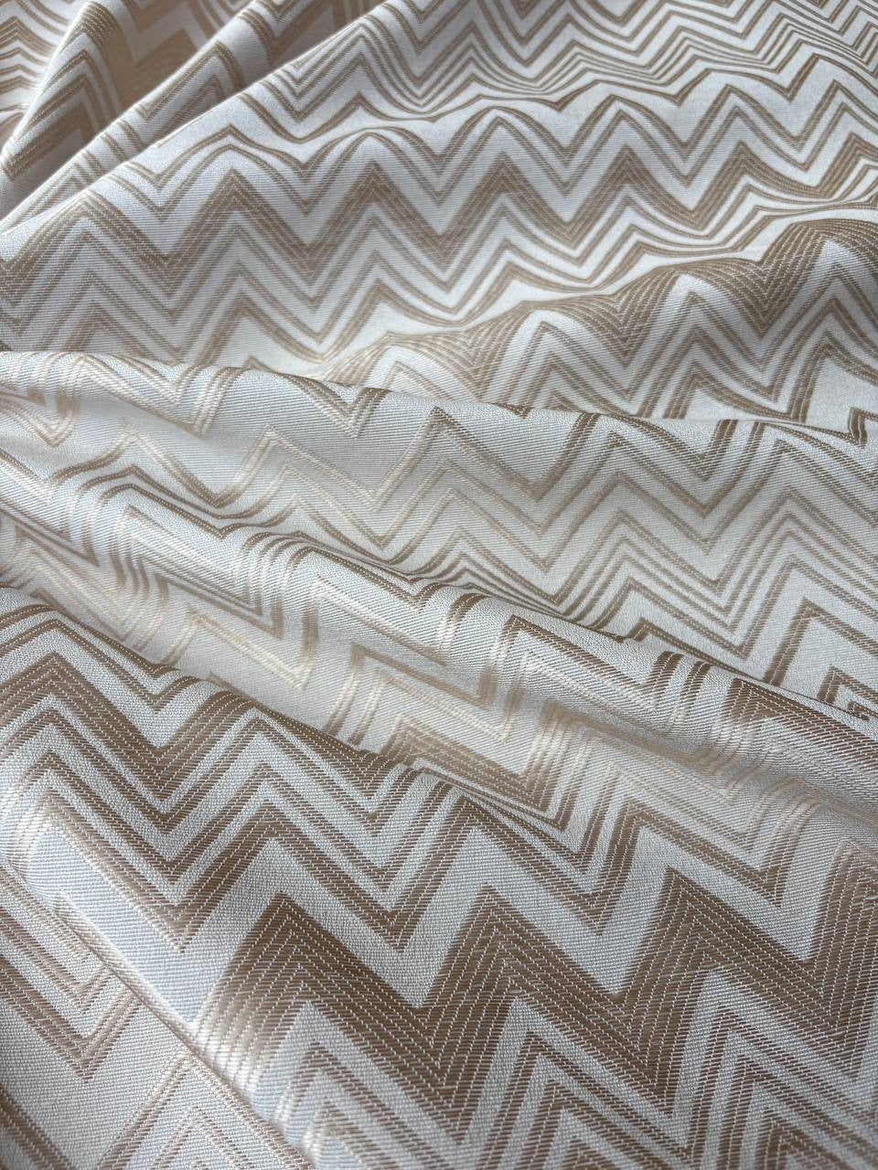 Tessuto Tappezzeria Spigato Beige Panna