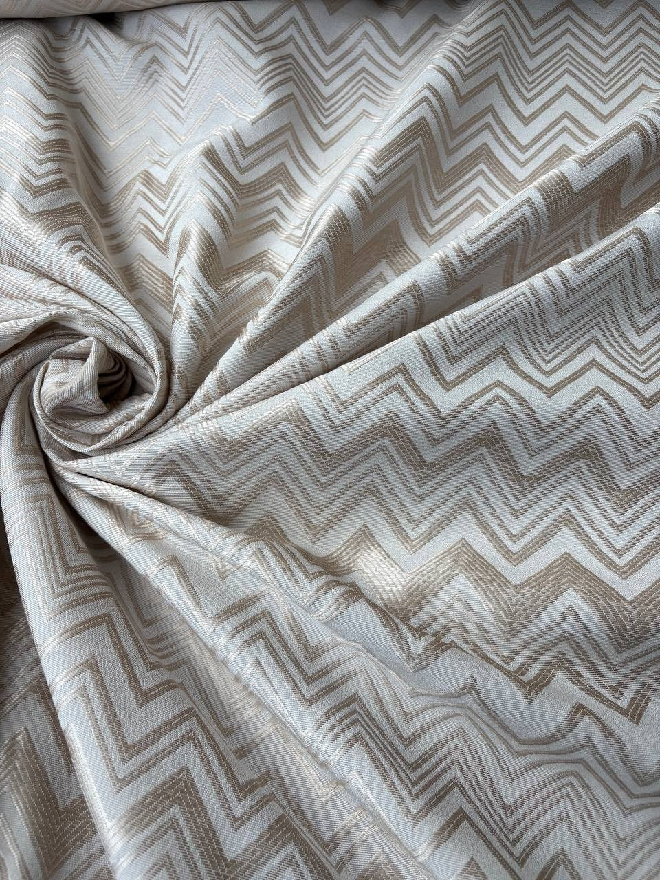 Tessuto Tappezzeria Spigato Beige Panna