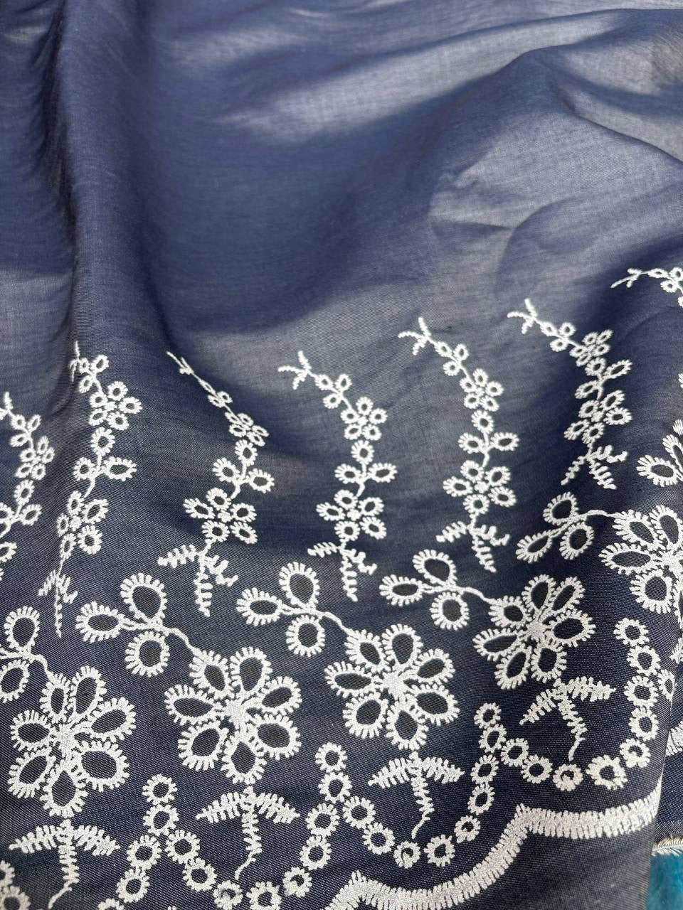 Jeans chambray Ricamato Balza (SOTTOPREZZO)