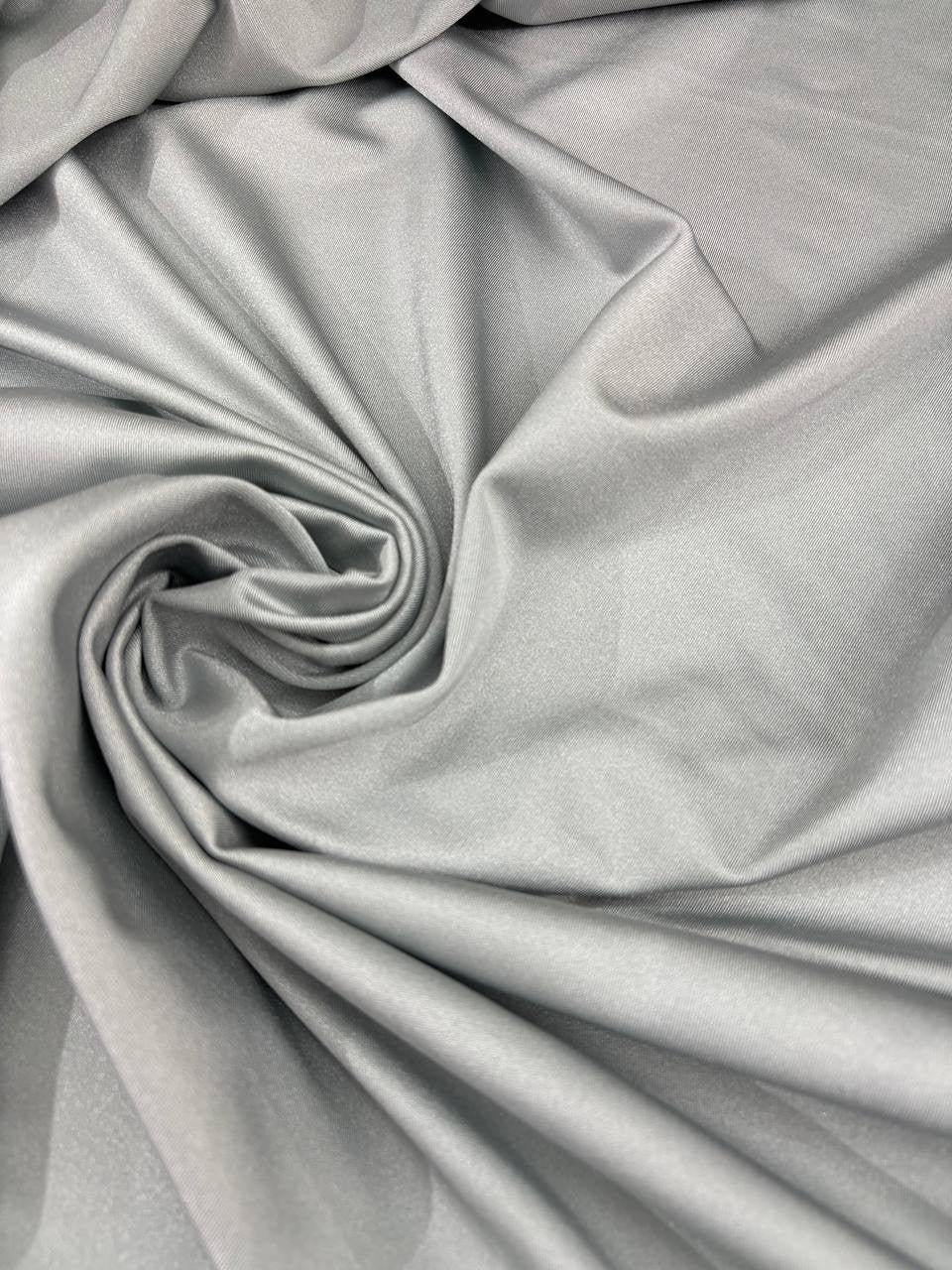 Lycra Tinta unita Grigio Perla