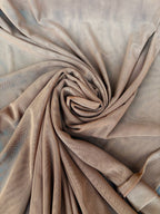 Rete (tullè) Bielastico Marroncino Carne Scuro - WorldTessuti