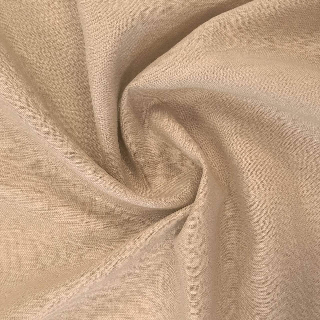 Tessuto Lino DANTE Beige (sottoprezzo)
