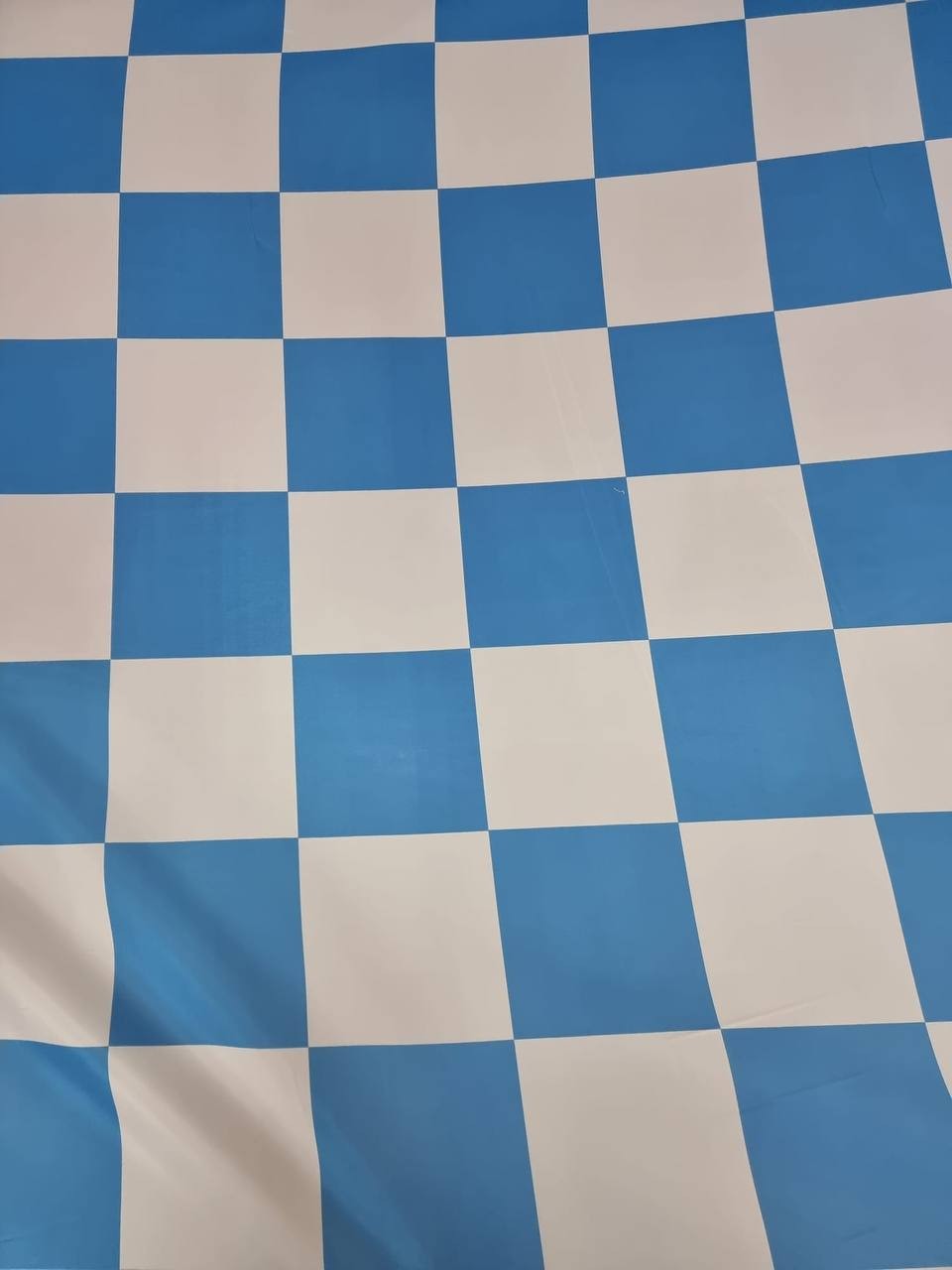 Tessuto Bandiera Striscione Napoli Scacchi