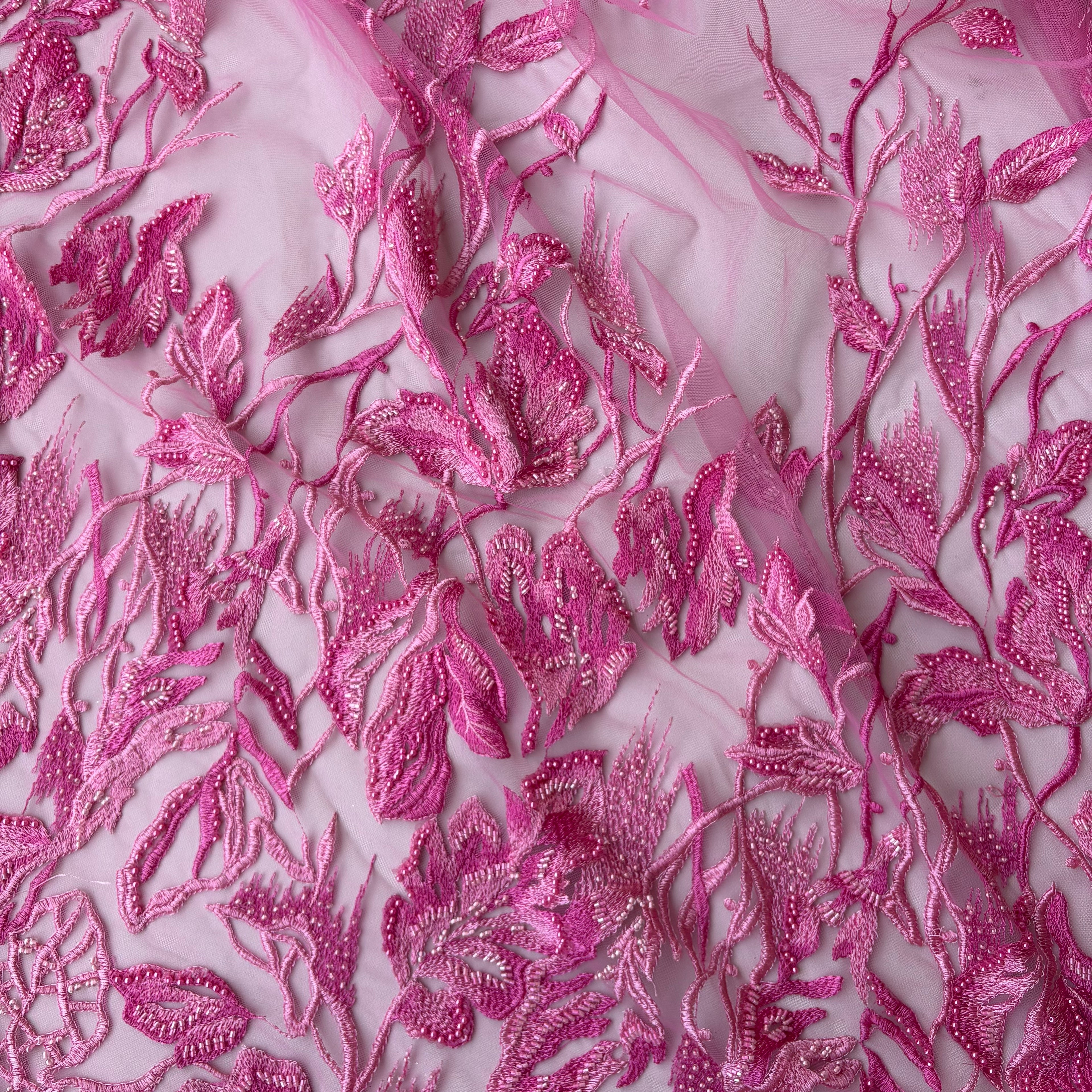 Pizzo Cerimonia Ramace fucsia Colosseo