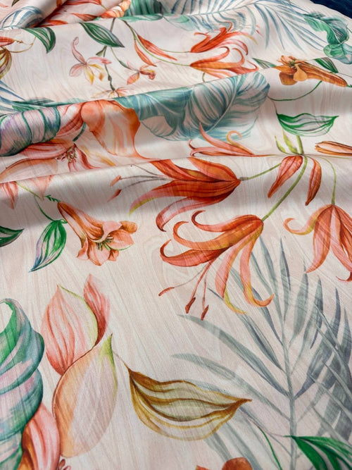 Duchesse Abbigliamento Fantasia Fiore SOTTOPREZZO - WorldTessuti
