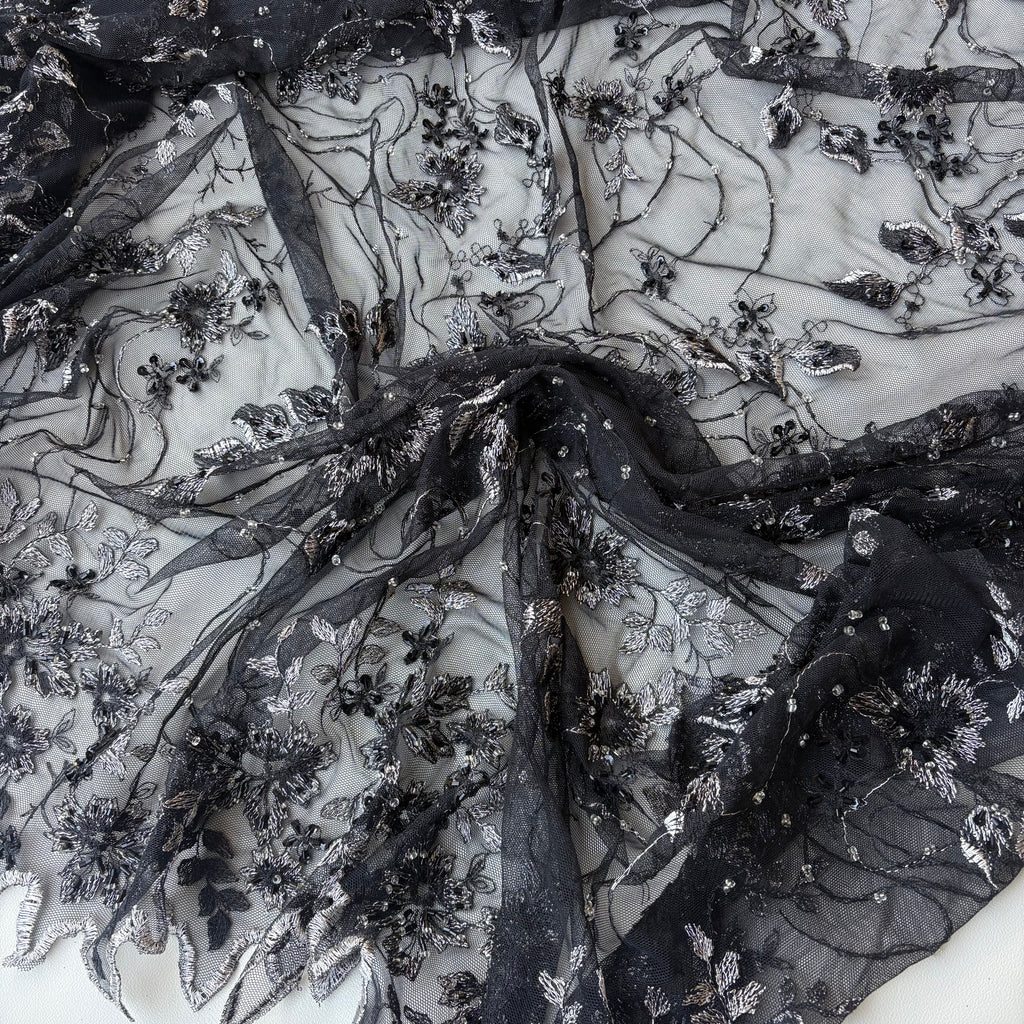 Pizzo  Cerimonia floreale Luxury nero