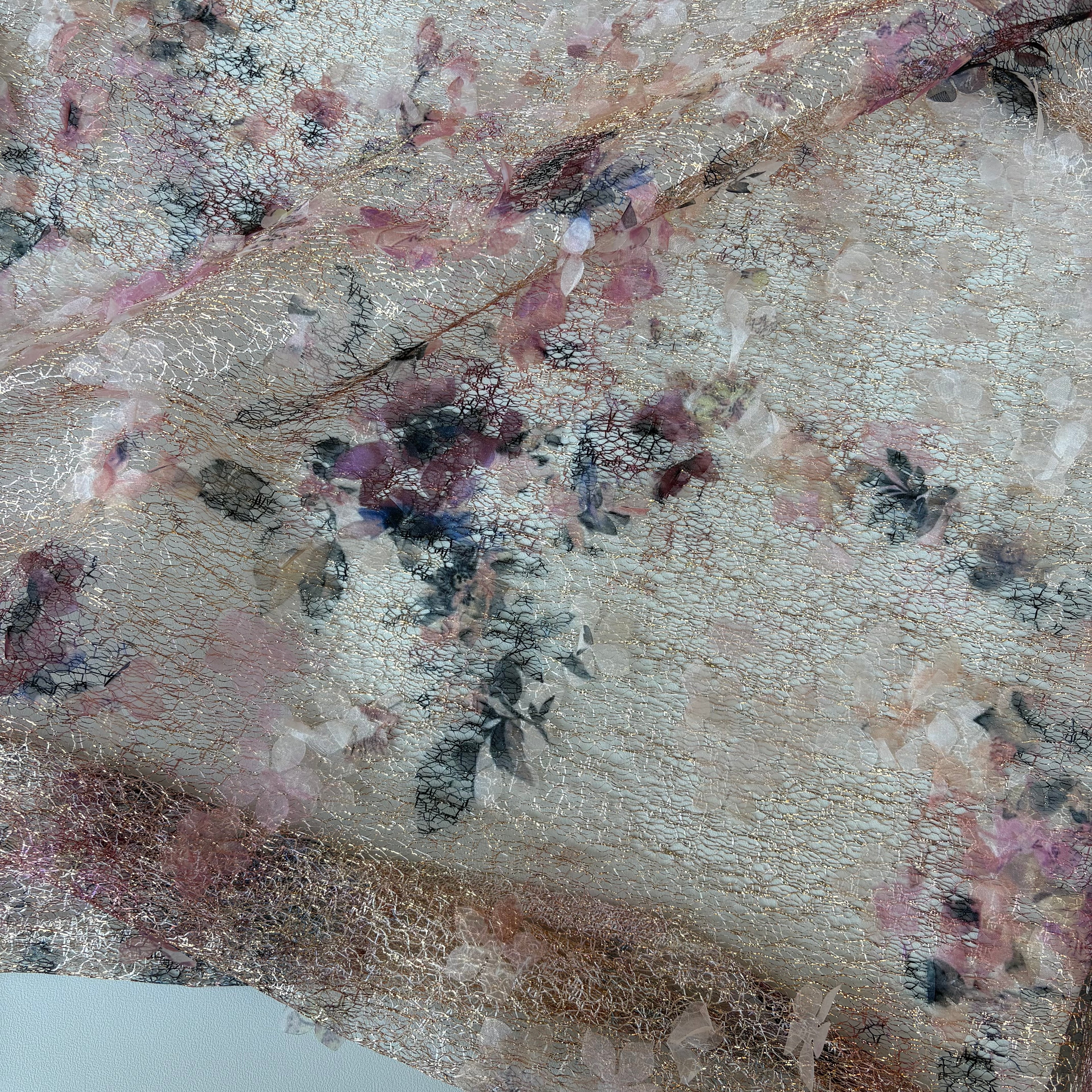 Pizzo Cerimonia foglia 3d Venezia