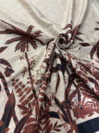 Popeline cotone Floreale Tropicale - WorldTessuti