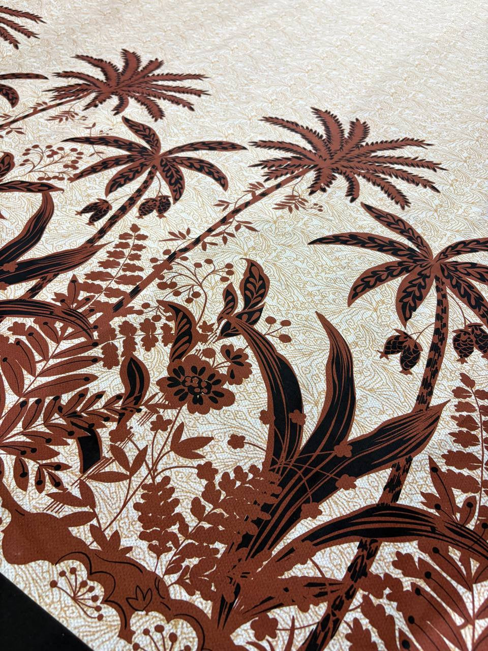 Popeline cotone Floreale Tropicale