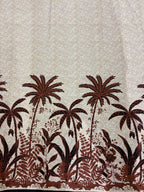 Popeline cotone Floreale Tropicale - WorldTessuti