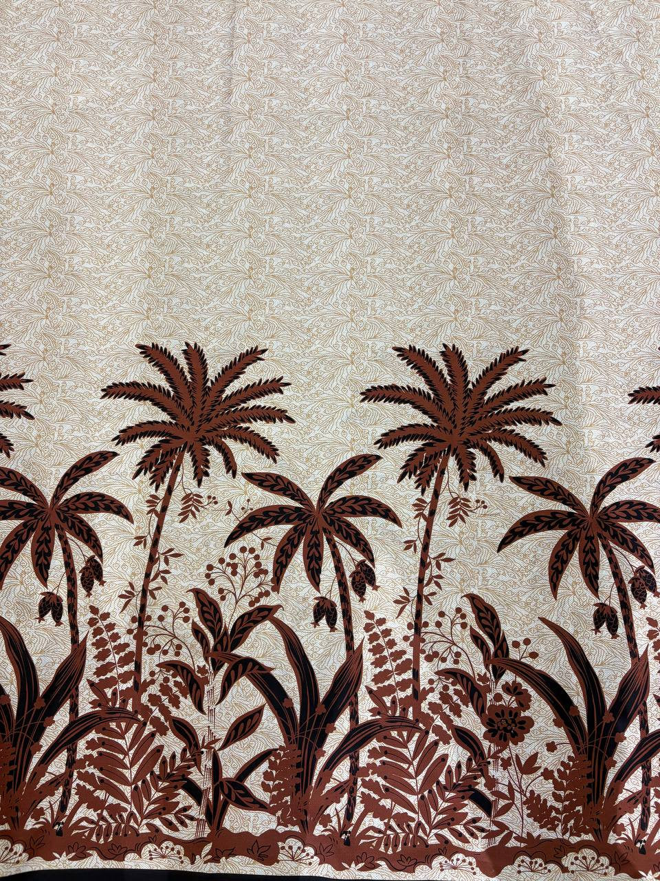 Popeline cotone Floreale Tropicale