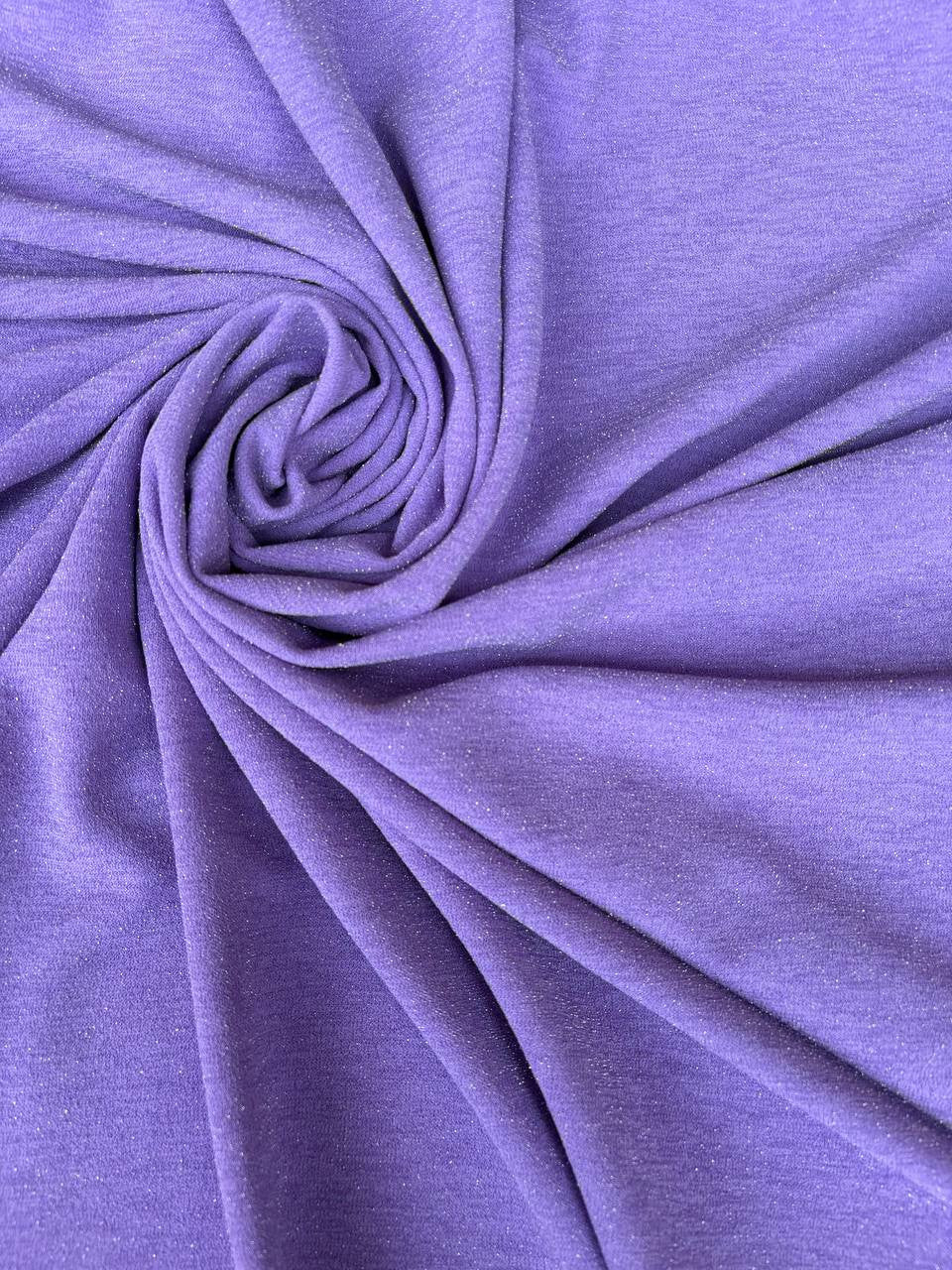 Tessuto Maglia Broadway Lurex Jersey Lillà