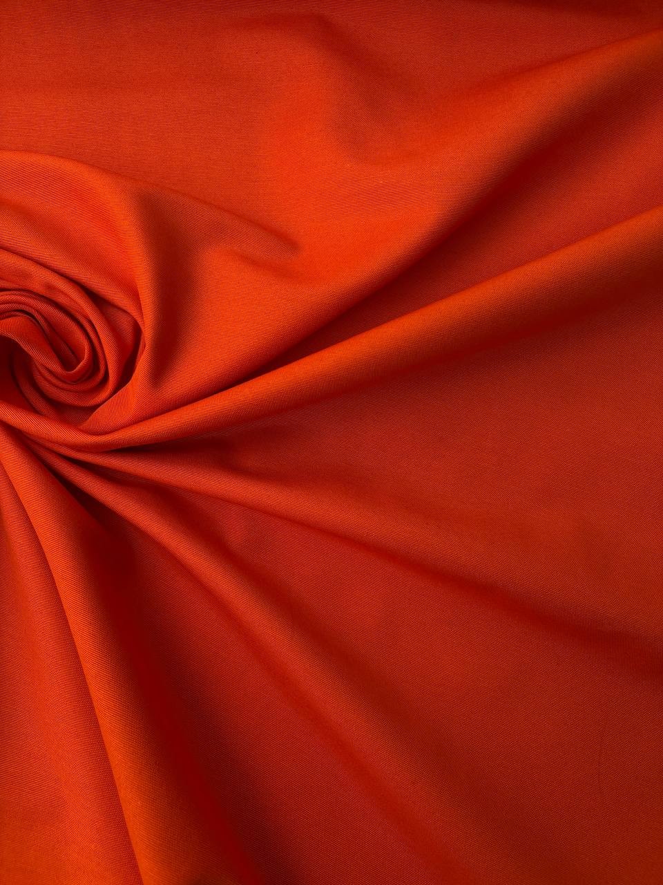 Tessuto Tappezzeria Mezzo Panama Tinto in filo 280 Arancio