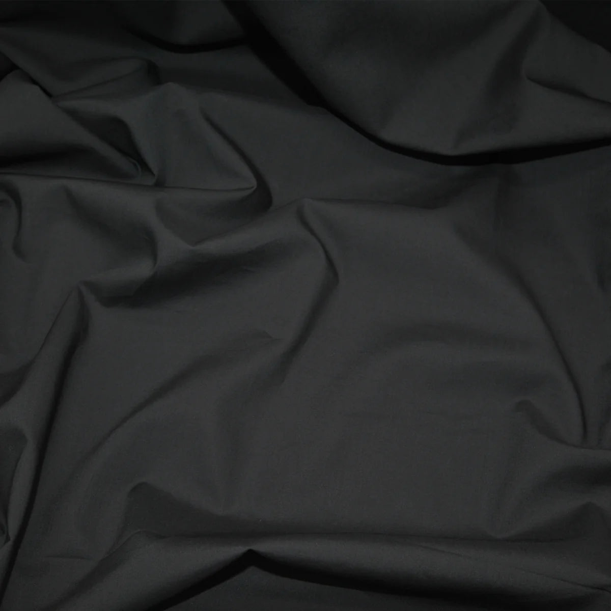 Cotone Popeline Nero